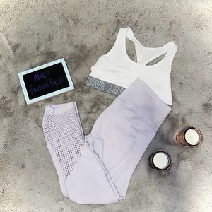 Lavender Workout Leggings